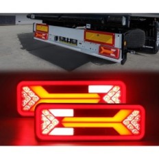 Aohewei LED posteriore LED 12/24 V luci per rimorchi e camion