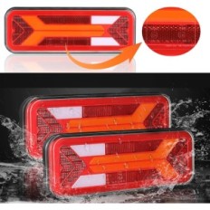 AOHEWEI hátsó LED 12 / 24 V-os LED-es lámpa