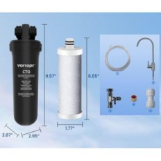 Vortopt Q8-C1 sistem za filtriranje vode, 19.000 galon, 2 filtri