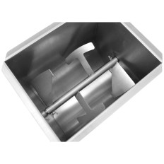 Hand mixer for stuffing minced meat on cold meats