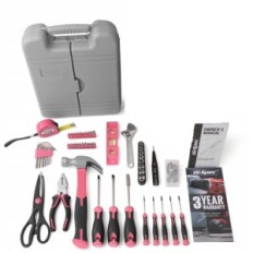 Hi-Spec Pink Tool Set 56 kpl. Koti ja DIY