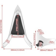 HDBubalus Coussin de siège arrière, pour Harley Touring Road