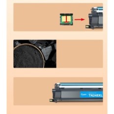 Sveitsin väriaine TN248XL Yhteensopiva Brother HL / MFC / DCP - 4-pack Kit