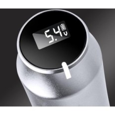 Un ensemble de machines à tatouage blackbuded avec un stylo et des cartouches, argent