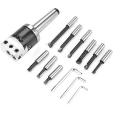 Set of YWBL-WH, 50 mm drilling heads, 12 mm drilling perch, used