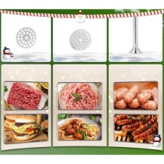 Manuál Huanyu Meat Príves, výstava z nerezovej ocele