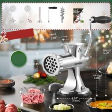 Manual Huanyu Meat Trailer, Exhibition Stainless Steel