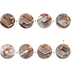 Gabinete dobrável de igtops em rodas de acampamento com uma tampa do carro