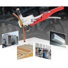 Cherblowing RTK026 Μηχανή κάμψης σωλήνων για σωλήνες χαλκού 1/4 - 7/8 '' σε γωνία 90 που χρησιμοποιείται