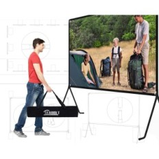 Projection screen GT GETCO TECH 120 CALI 16: 9 Foldable screen for projector with matte surface for home cinema