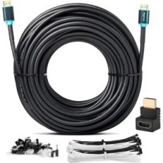 Câble d'alimentation MuTecPower, HDMI 2.0, 60 Hz, Ultra HD 2160P, 20 mètres