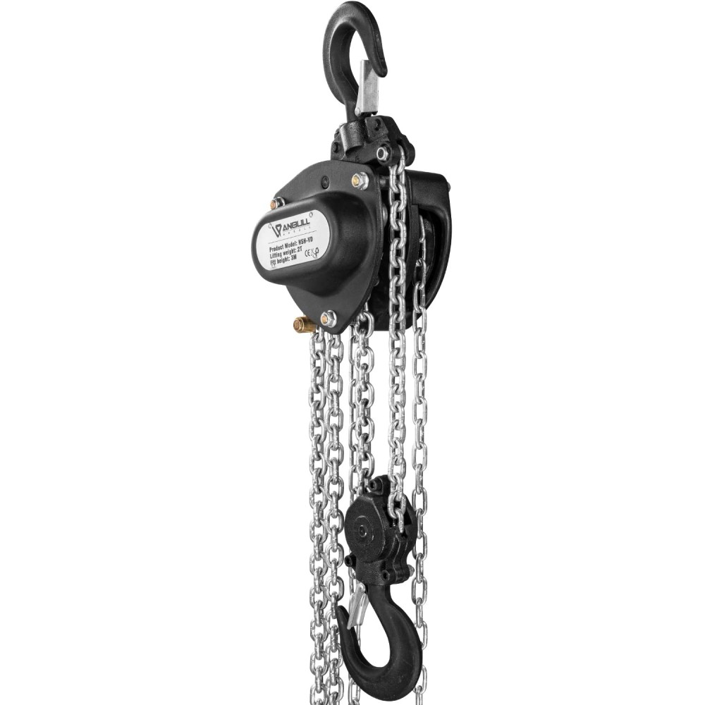 AUBULL HSH-VD Chain hoist 2000 kg, 3M, galvanized, rust resistant