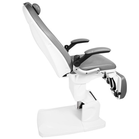 Elektrische podologie stoel Azzurro 709a 3 motoren Grijs — zijaanzicht