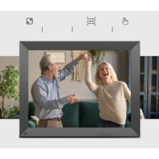 Digitálny fotorámček Bsimmb, 32 GB, WiFi, 15 palcov