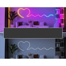 Energetsko varčevanje Inteligentna neond LED Girland Letianpai, RGB, IP65, 36 metrov