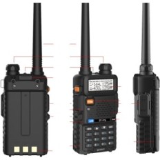 Pofeng radio stanica, 7.4 W, 3800 MAH, USB, 22 x 15 x 11,7 cm