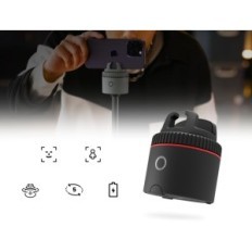 Pivo 360 grādu turētājs Inteliģentais statīvs ar kustības izsekošanu un automātisko rotāciju