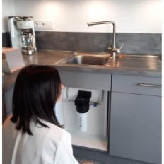 Begagnad vattenfilter 8 l / min, 6000 liter Sanquell Vattenrengöringssystem Kök Badrum