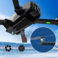 Dron con GPS Hannviv H330s, 4K, FPV 5G, 44 minuti di volo, 22 x 19,5 x 4,5 cm, 249 g