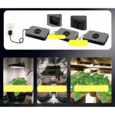 Fecida plantlamp, 12000 lumen, 1000W UV- en IR-lampen + ventilator