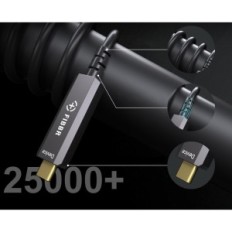 Optisk kabel FIBBR USB3.2, 10 Gbps USB A - USB C 15 m Datakabler med høy hastighet