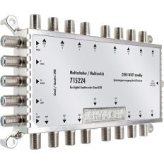 Schwaiger 715224 SAT divisor com 16 saídas para a distribuição de sinal de satélite em edifícios