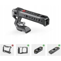 Soporte de Soporte de Smallrig OTAN superior 3322-CF Luz y soporte de cámara duradera y hardware de película