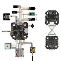 Mini Flight Controller Betaflight SB-F4MINI, WiFi, Bluetooth for 3-6s FPV
