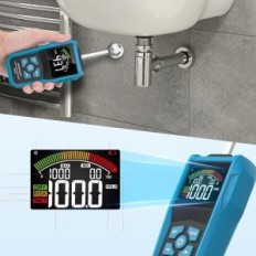 DURFICST Misuratore di umidità WM700B, display LCD, 20-40 mm