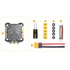 "Speedybee BL32" kondensatorius F4 F7 FC Stack, USB, 3x2x3cm Skrydžio valdiklis