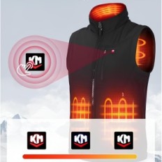 Kemimoto, 10000 mAh, 4 opvarmningszoner, XL Interlocutor