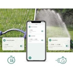 Horloge d'eau Wi-Fi d'occasion pour un tuyau de jardin DiIVOO avec un moyeu