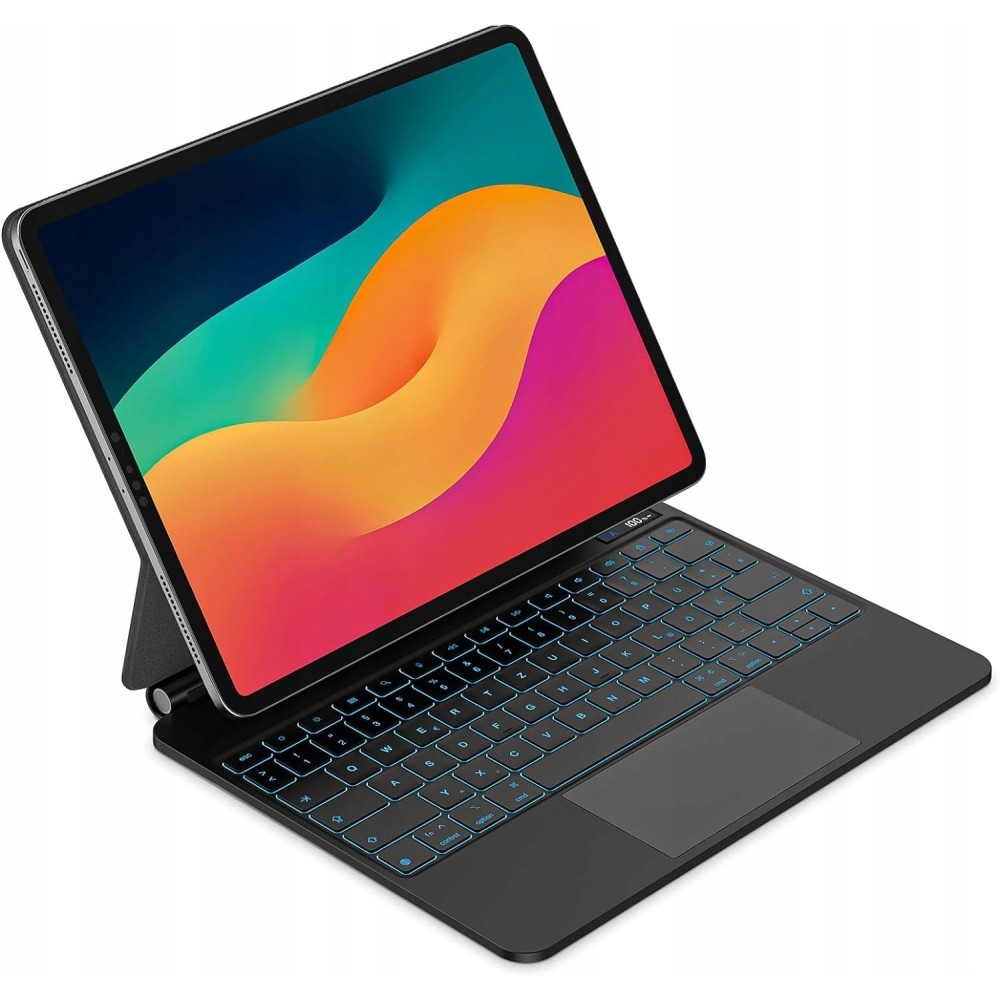 Używana Klawiatura GOOJODOQ dla iPad Air 2024 M2 13'', QWERTZ etui/iPad Pro 12.9, czarna A1895