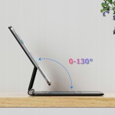 Použité GOOJODOQ Klávesnica pre iPad AIR 2024 M2 13 '', QWERTZ CASE / IPAD PRO 12.9, CZARNA A1895