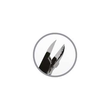 Podoland pliers 01 — close-up of the blade