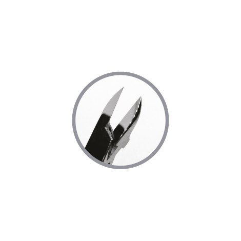 Podoland pliers 01 — close-up of the blade