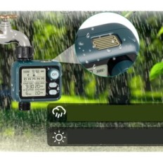 Diivoo HCT-372 Sistema automático de gerenciamento de rega de controlador de irrigação