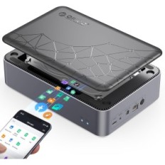 Server für 3,5-Zoll-SATA-24W-Festplatte. Gehäuse ORICO für eine Festplatte