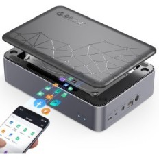 Server für 3,5-Zoll-SATA-24W-Festplatte. Gehäuse ORICO für eine Festplatte