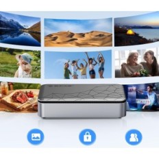 Server für 3,5-Zoll-SATA-24W-Festplatte. Gehäuse ORICO für eine Festplatte