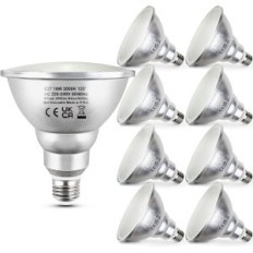 LED Uniccst Lamp, 230 V, 18 W, E27, 3000 K, Set 8 τεμάχια