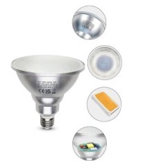 Lampa LED Unikcst, 230 V, 18 W, E27, 3000 K, zestaw 8 sztuk