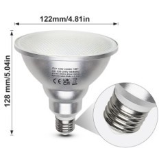 LED UNICCST LAMP, 230 V, 18 W, E27, 3000 K, Nastavte 8 kusov
