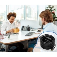 Cavo Develary MyGatti USB 3.0 25 metri Cavo attivo nero per periferiche