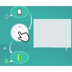 Rookmelder Safeliveo WiFi 3V Set van 3 brandsensoren met melding op uw telefoon en snelle montage