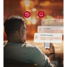 Vezeték nélküli hálózati füstérzékelő X- SENSE SC07- WX, Wi- Fi