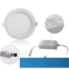 LED-panellampe 8-12W, 240 V, 4 stk, erstatning av opalcation