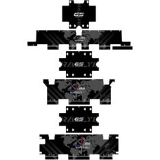 Complete set stickers AZ Grafischop naar BMW ALU 2 decoratieve auto decoratieve stickers