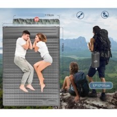 Hot MATA AKA for 2 persons. Comfortable and folding mat. Perfect for camping and sleeping on the floor