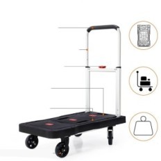 Used trolley 150 kg platform Folding Trolley Warehouse Filmers